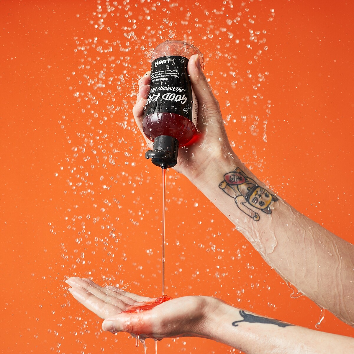 LUSH和諧心靈沐浴露沐浴露110g，NT500、270g，NT900、550g，NT1,450、1000g，NT2,400