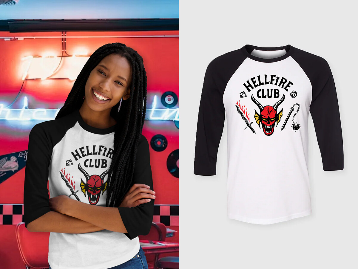 Hellfire Club（地獄火俱樂部）T-shirt 。