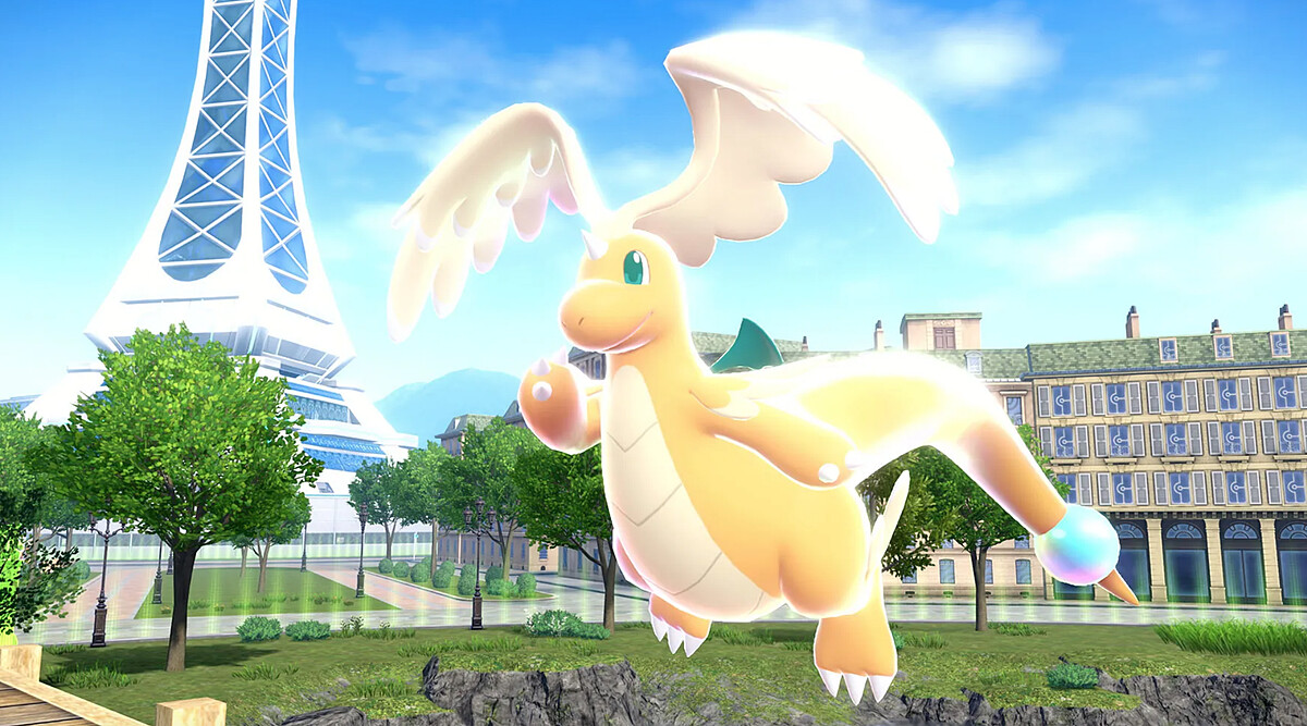 這次推出的超級快龍來自於新作《寶可夢傳說Z-A》（圖片來源／寶可夢官網）