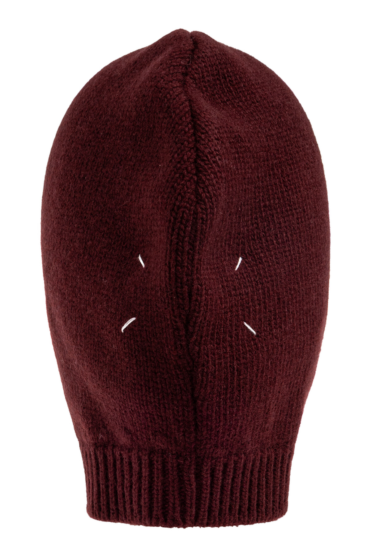 針織帽(勃根第酒紅色)