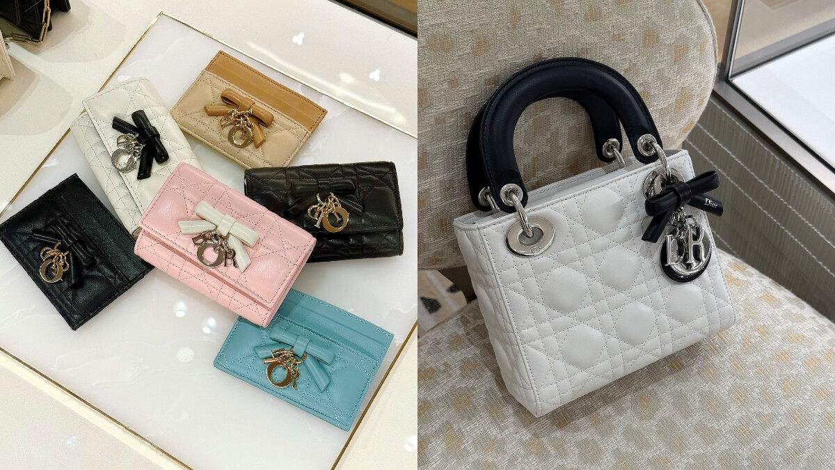 走進Dior的蝴蝶結宇宙！2026焦點新品一覽：蝴蝶結錢包、書皮托特包…全球少女已淪陷