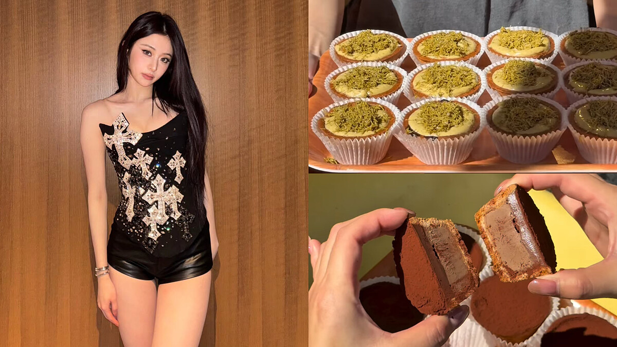 LE SSERAFIM允真也瘋狂！中山站「蛋塔俱樂部」杜拜巧克力口味秒殺，5款必吃冰心蛋塔攻略