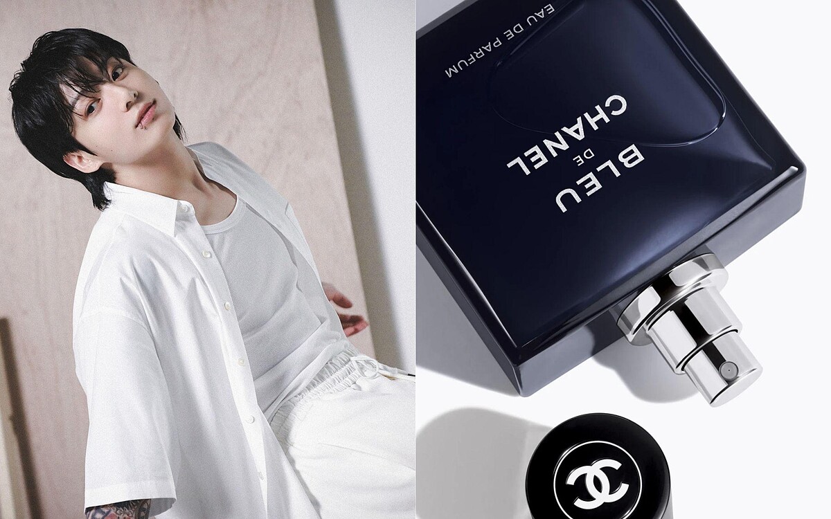 BTS Jung Kook 同款香水：香奈兒藍色男性香水（BLEU DE CHANEL），50ml NT3,850、100ml NT5,300