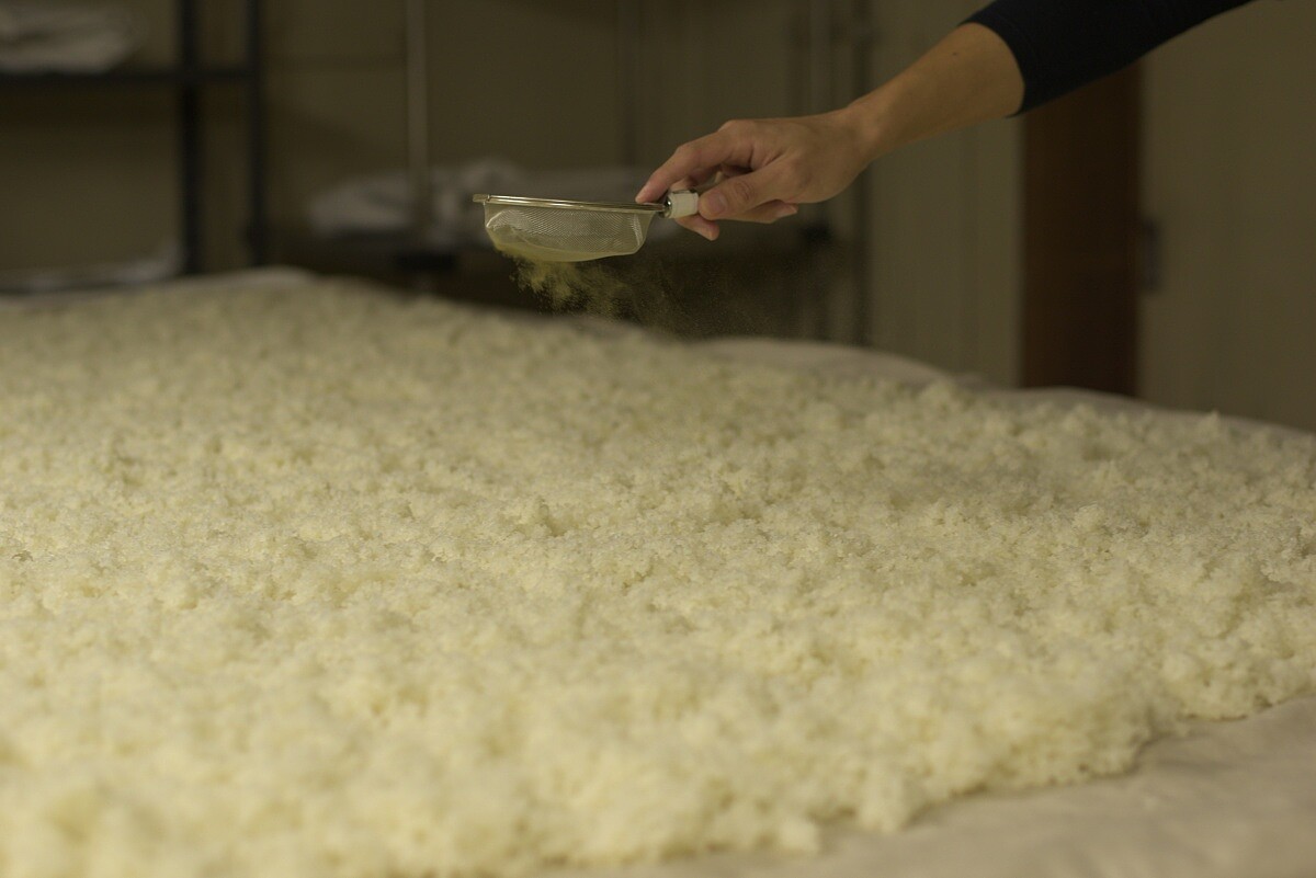 如果沒有獨特的製麴手法，日本酒將與其他米酒無異。