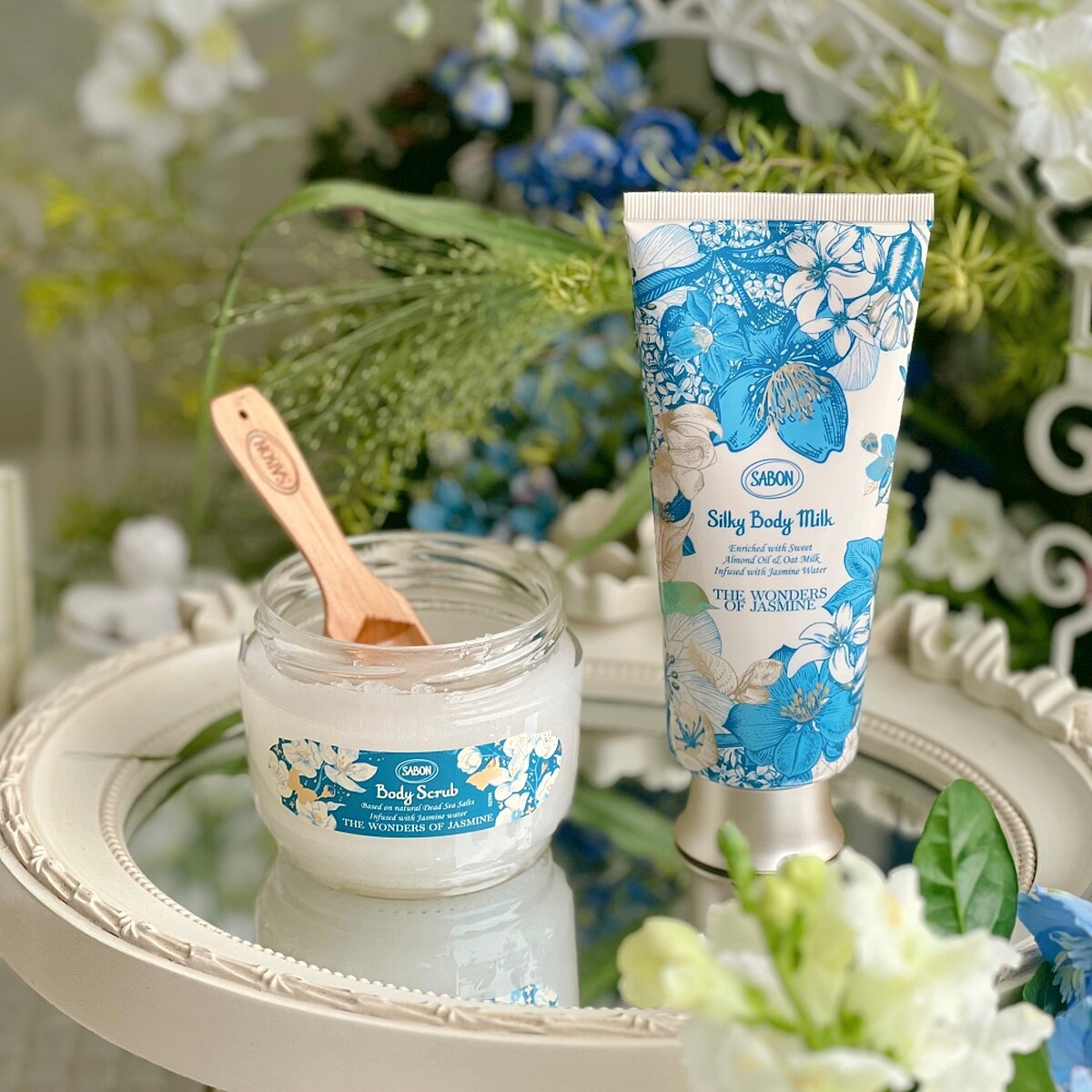 SABON璀璨茉莉絲綢身體乳液200ml，NT1,480