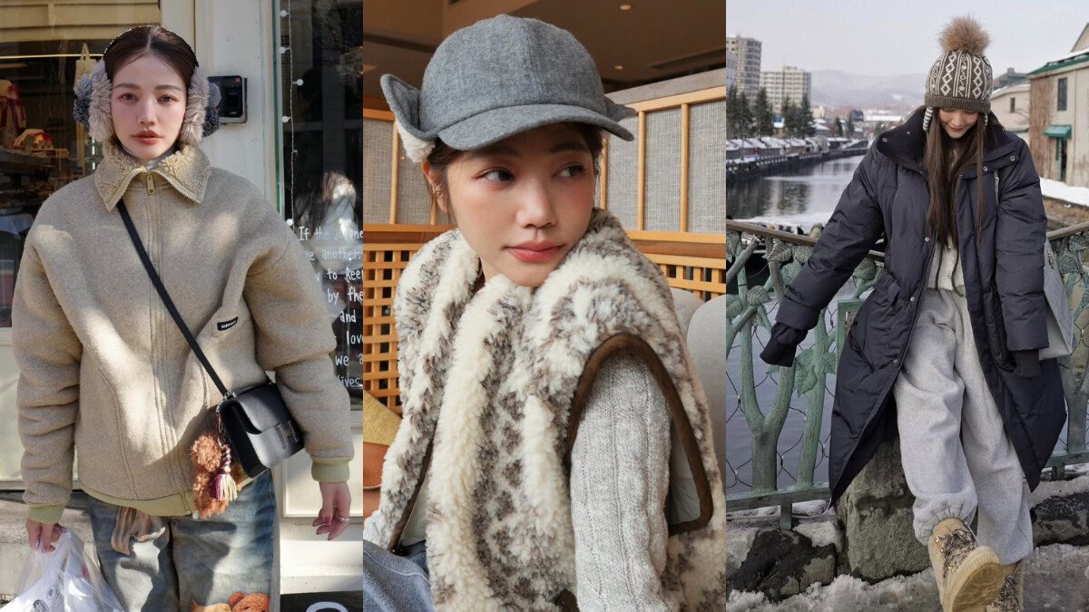 寒流穿搭救星，逆齡教主許路兒的「青春儲值穿搭法」：一頂帽子、一條圍巾讓冬天很時髦