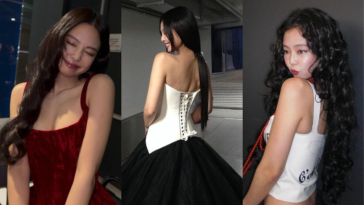 BLACKPINK Jennie話題髮型盤點！低馬尾、羊毛卷、瀏海染…6款經典造型回顧