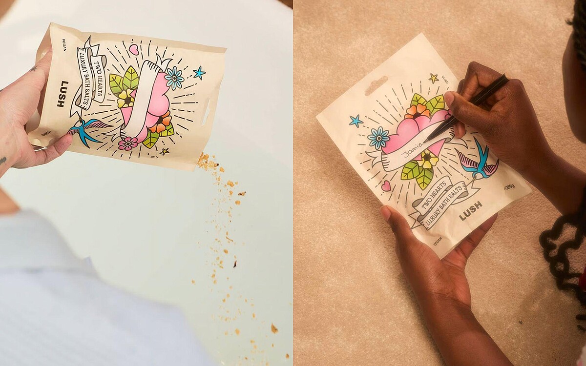 LUSH 心心相印浴鹽，NT750