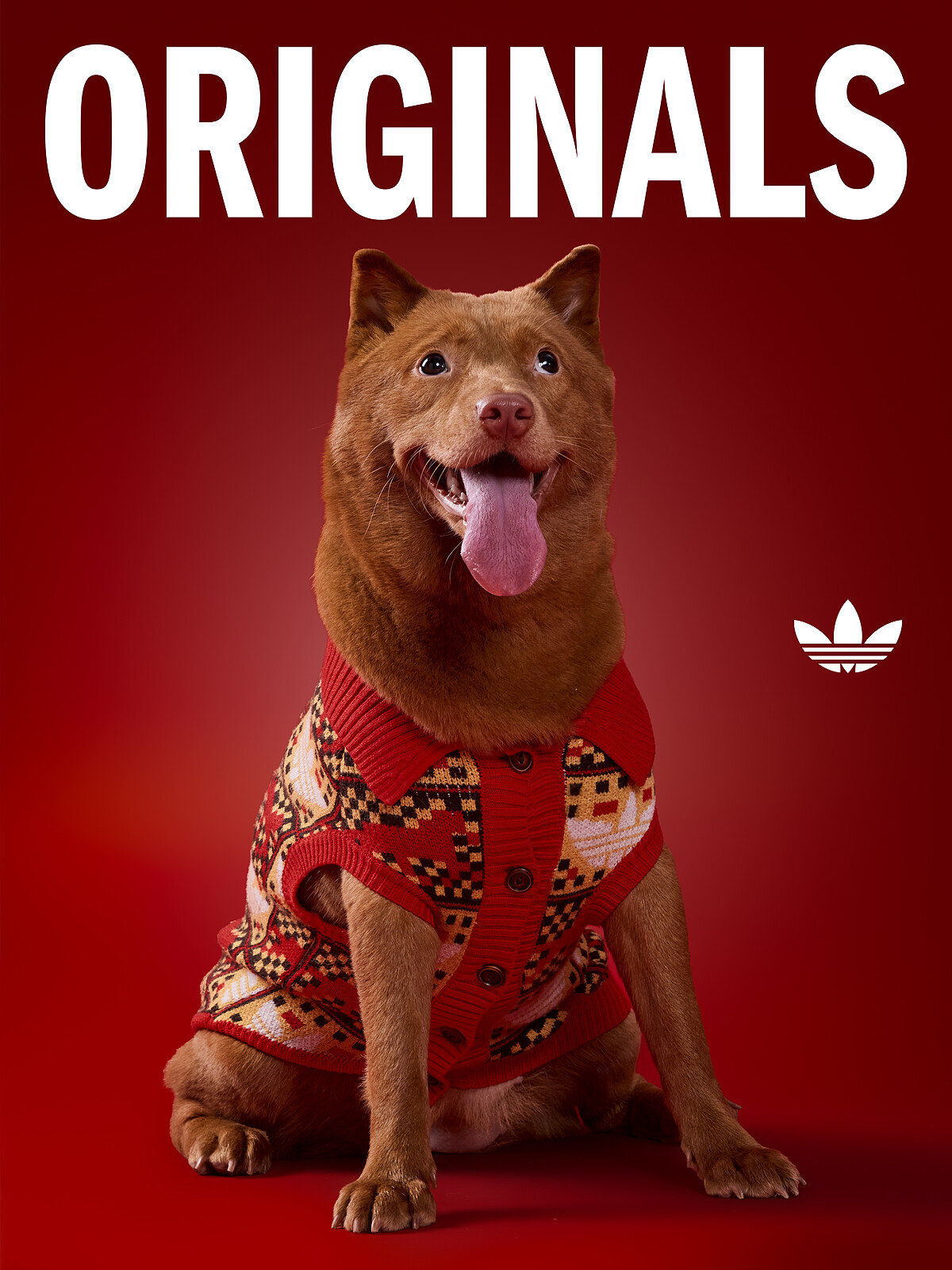 adidas Originals馬年限定針織背心，NT$1,890。