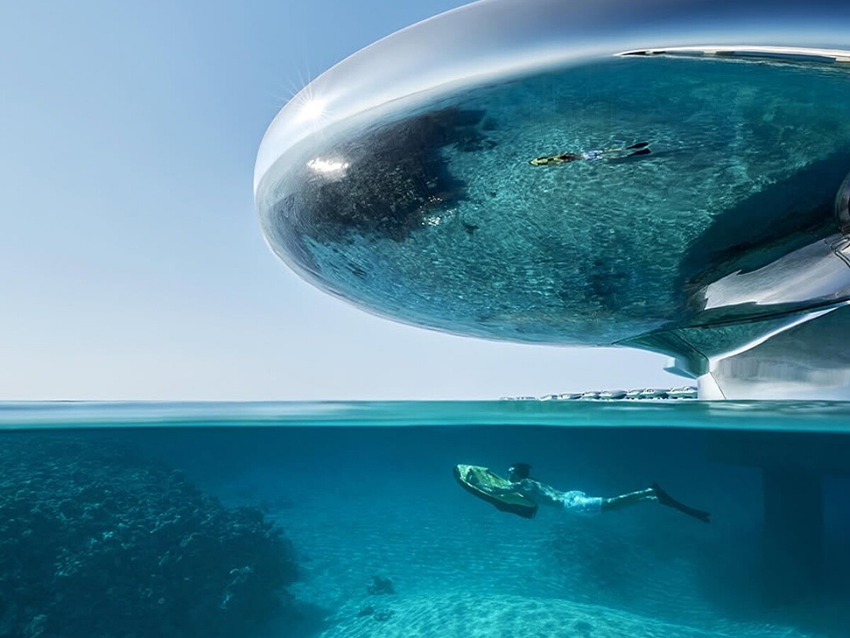 「Shebara」將紅海視為一座無邊界的遊樂場，提供多元水上活動。