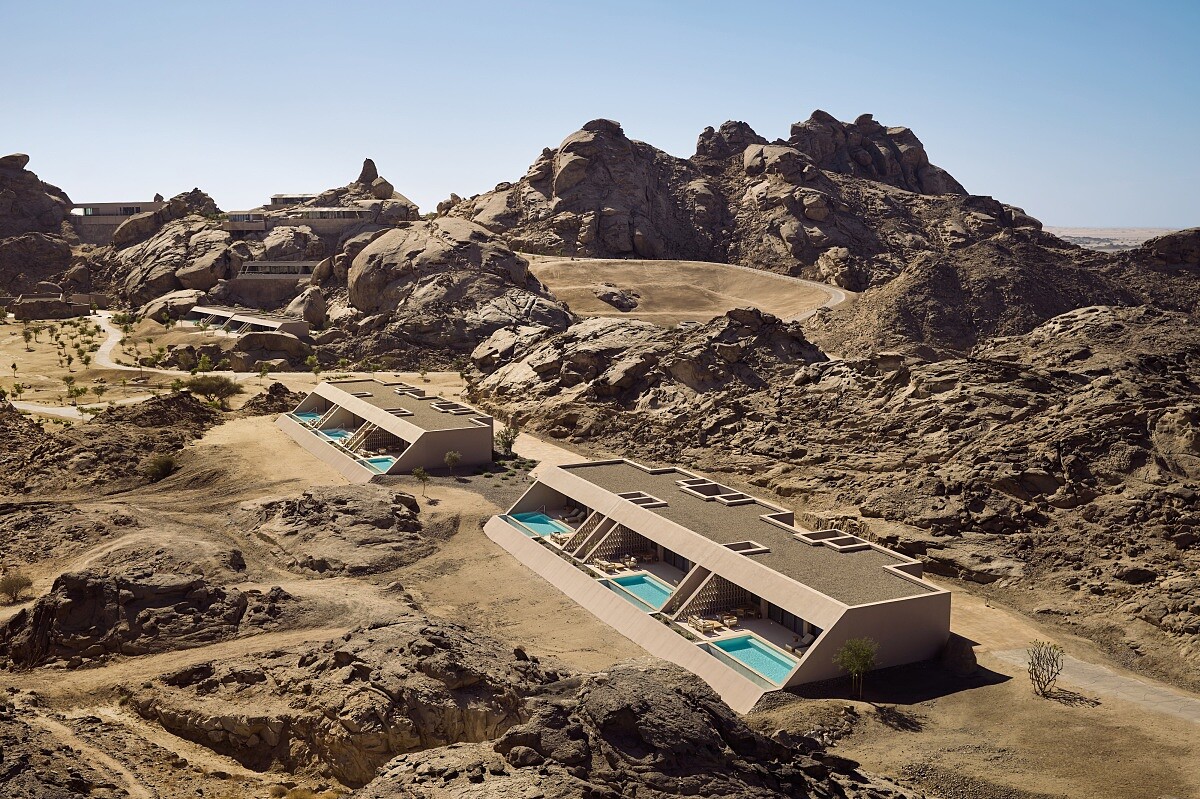 「Wadi Villas」在山谷中。