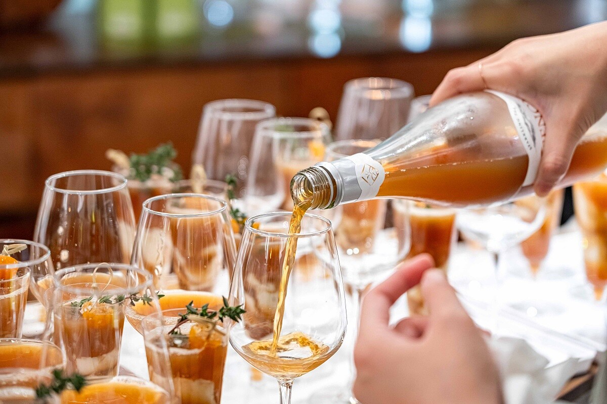 「曾的茶」新產品發佈會現場。