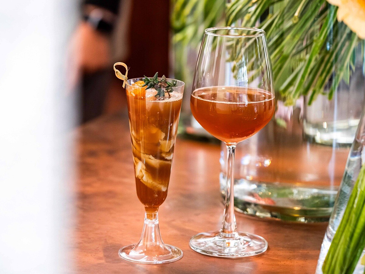 「無味定律 Zero Sense」以氣泡茶創作。