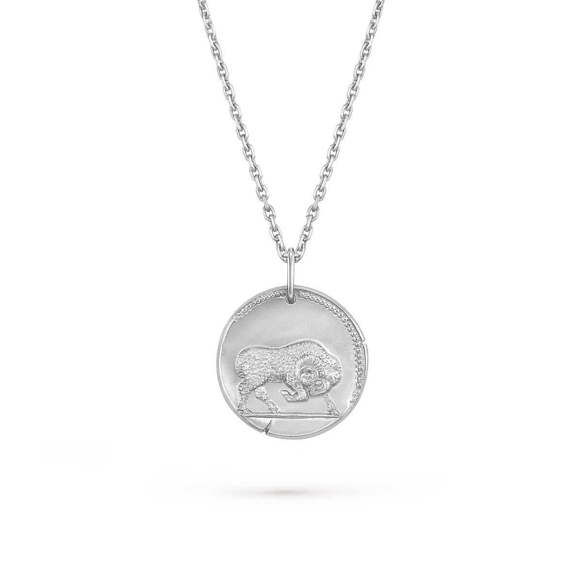 Van Cleef & Arpels 梵克雅寶2026 Zodiaque系列18K白金十二星座圓墜搭配項鍊