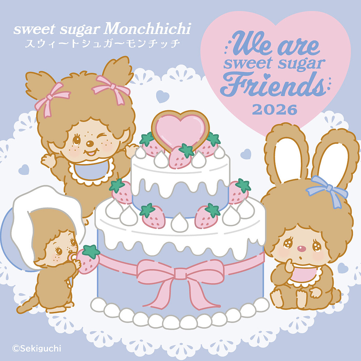 「Sweet Sugar甜蜜系列」於東京車站一番街期間限定POP UP SHOP快閃店販售（圖片來源／蒙奇奇日本官網）