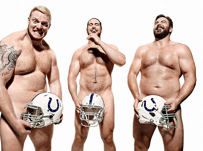 Indianapolis Colts Offensive Line 三人組安東尼卡斯特佐、托德里曼斯與杰克穆霍特