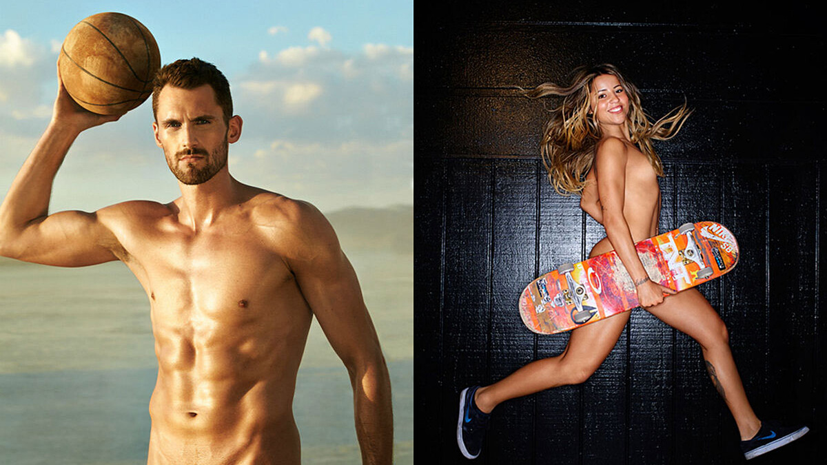 ESPN 2015《Body Issue》24 位巨星全裸上陣！哈波、Kevin Love 展現極致力與美