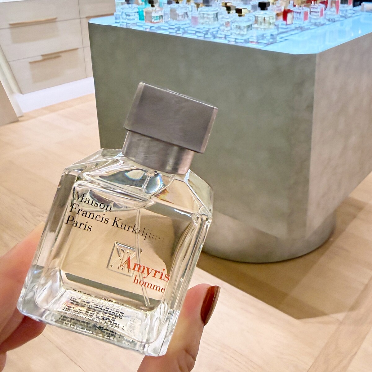 Maison Francis Kurkdjian阿米香樹之香男性淡香水35ml，NT4,750、70ml，NT7,300、 200ml，NT18,200