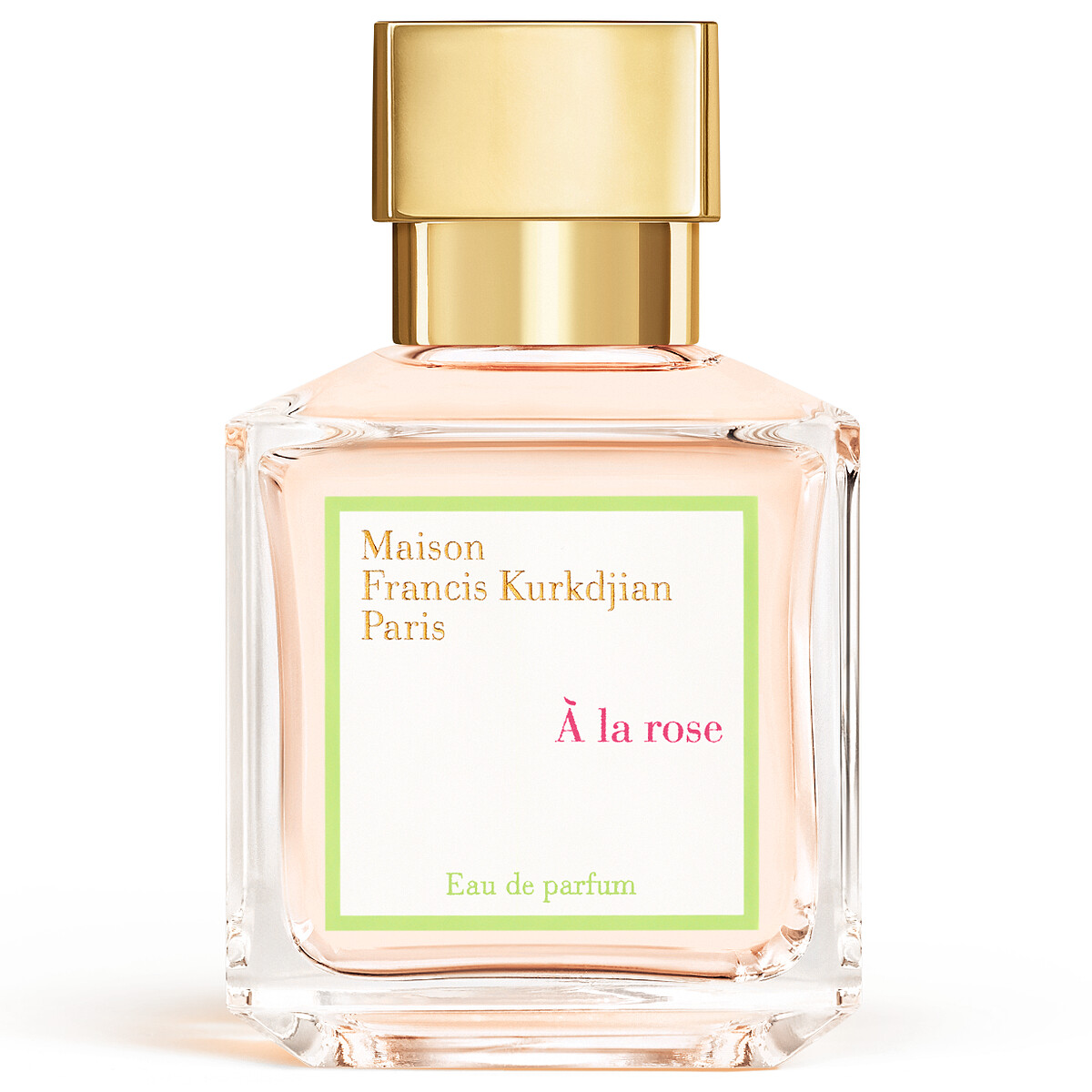 Maison Francis Kurkdjian &Agrave; la rose愛戀玫瑰淡香精35ml，NT4,950、70ml，NT8,200、 200ml，NT20,500
