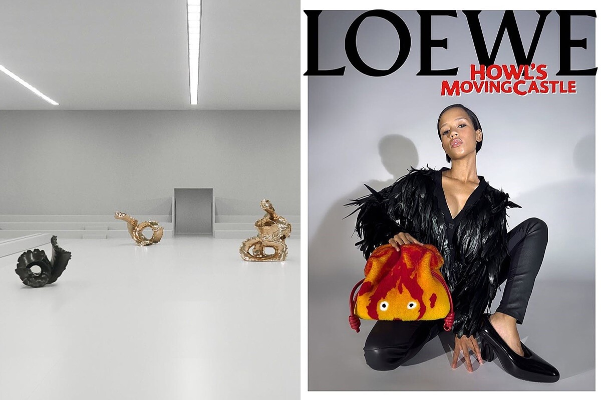 Jonathan Anderson主導的秀場視覺與聯名企劃。