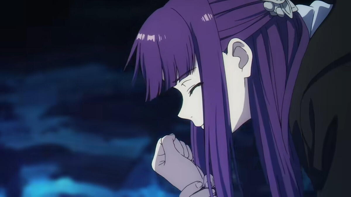 費倫被扛著跑，眼看著後面毒龍追上，緊張握著手環