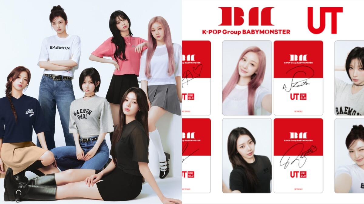 UNIQLO首度攜手BABYMONSTER！〈BATTER UP〉UT酷帥女孩衣櫃必收，簽名小卡只送不賣