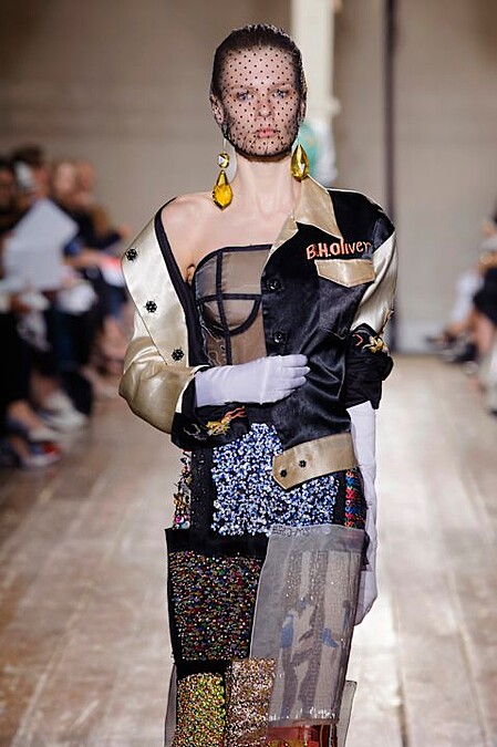 Martin Margiela2014秋冬高訂系列。