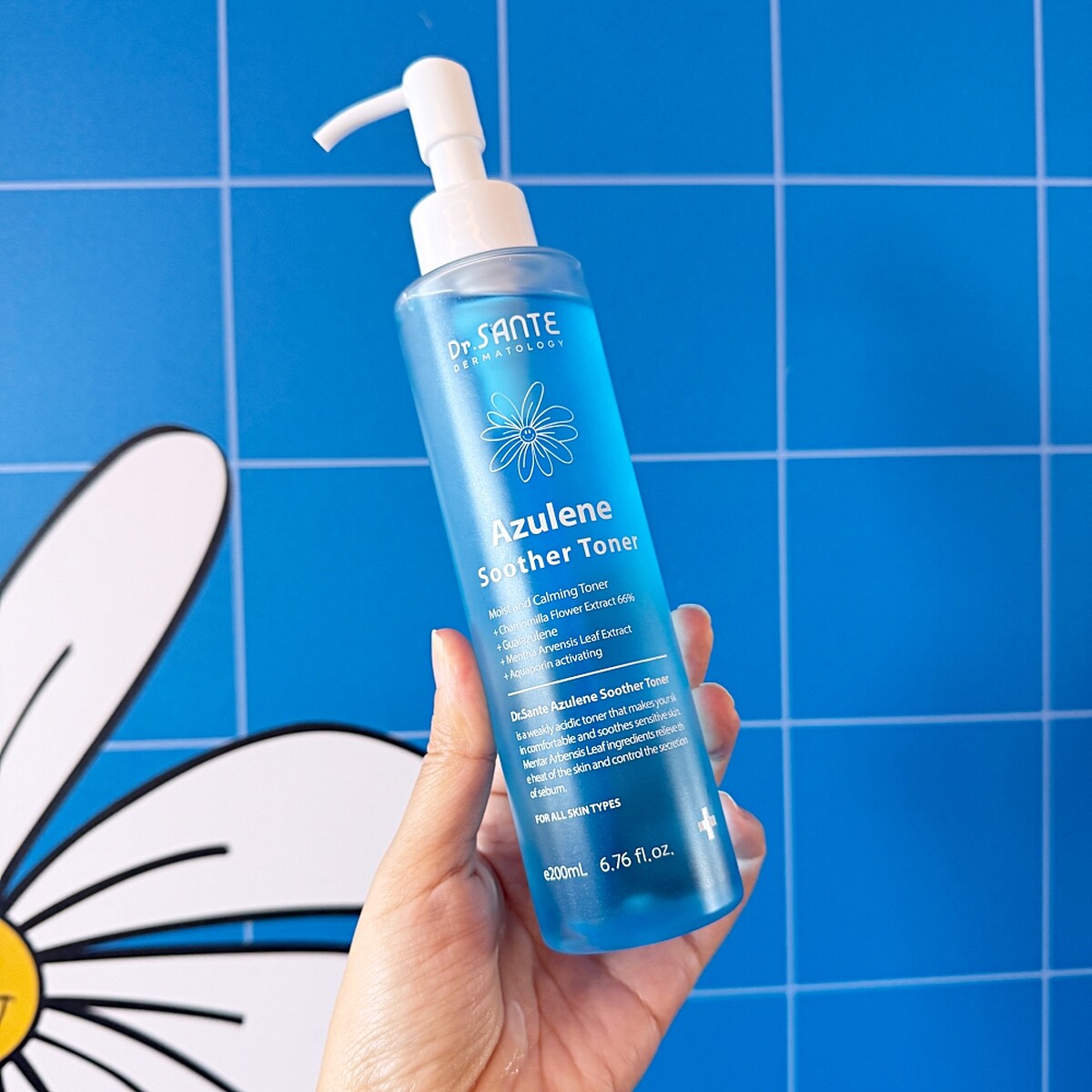 Dr.SANTE善對甘菊藍舒緩修護機能化妝水200ml，NT1,090