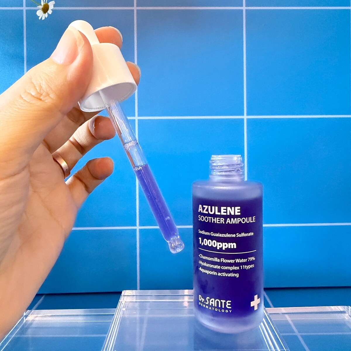 Dr.SANTE善對甘菊藍舒緩修護安瓶精華 50ml，NT1,890