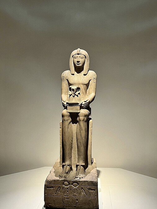 賽提二世王權坐像，Melody TU 採訪拍攝