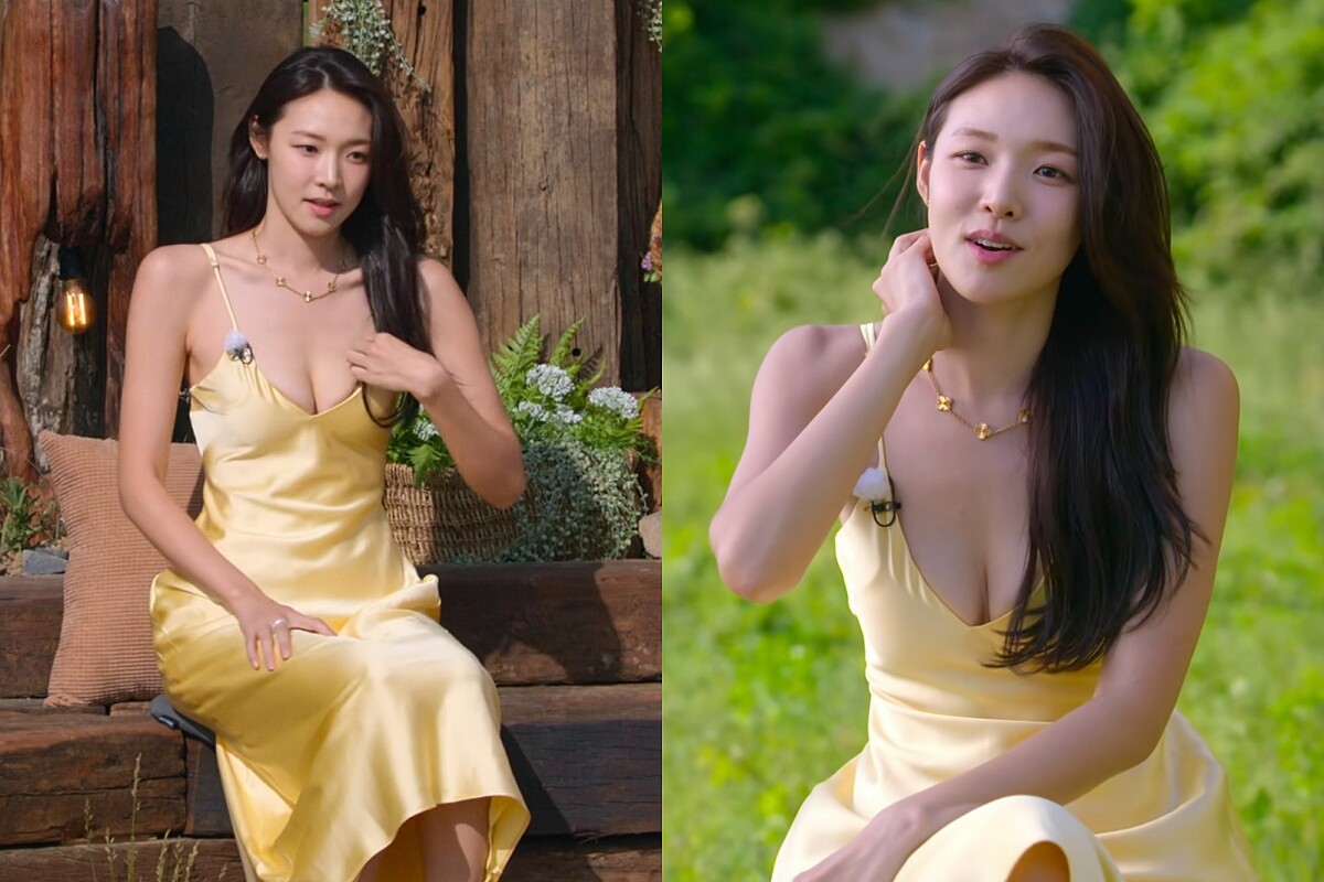 ZARA 緞面中長版連身裙 NT.1,490