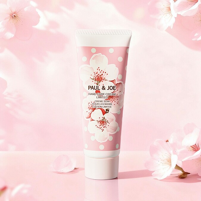 PAUL & JOE粉紅櫻花限量護手霜40g，NT560