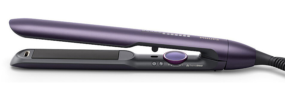 飛利浦溫控護色水潤直捲兩用負離子美髮造型器，NT2,488