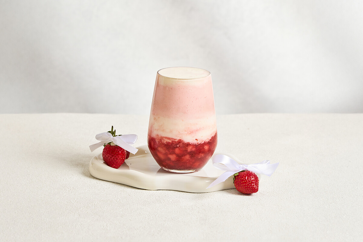 白雪草莓啵啵優格（圖片來源／發發提供）