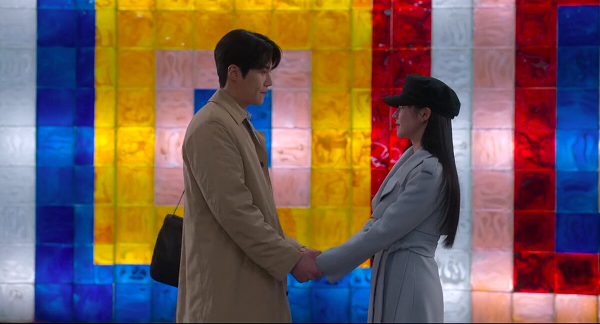 《愛情怎麼翻譯？》在首爾的拍攝場景之一的綠莎坪站。