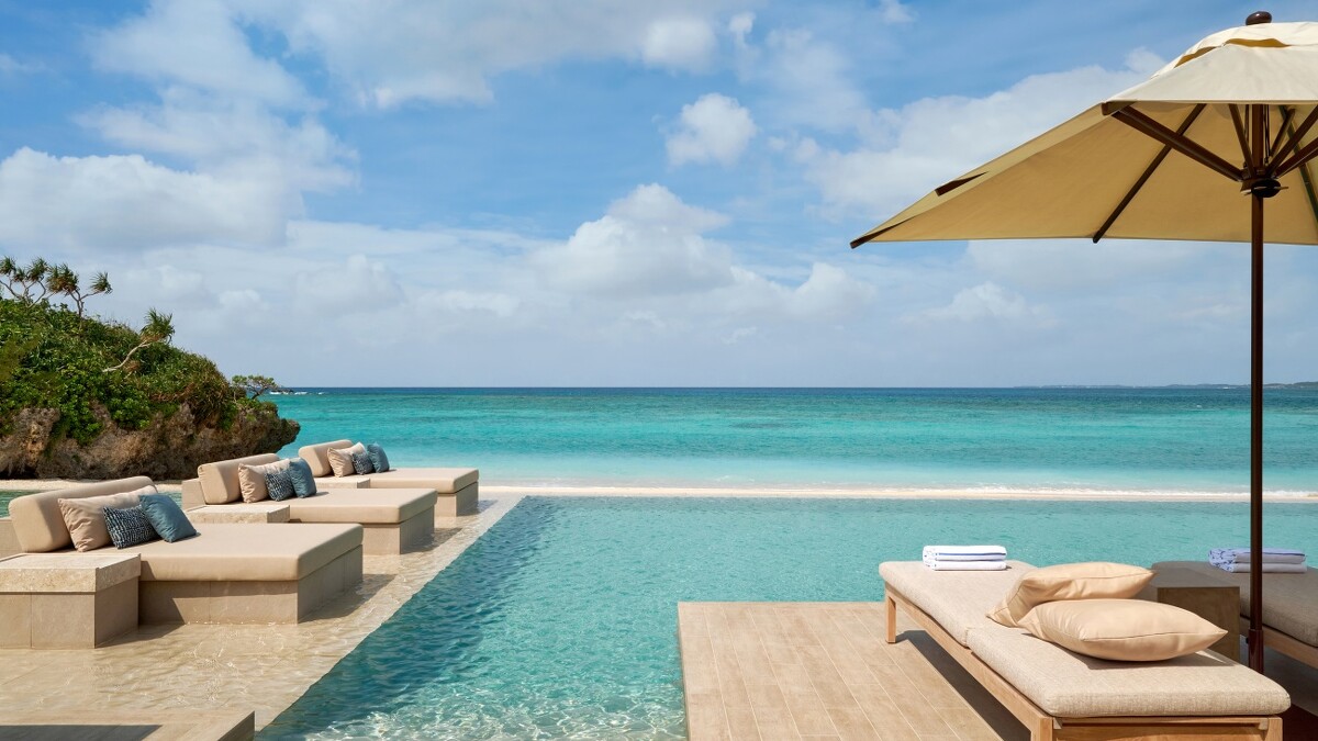 宮古島瑰麗酒店客房設計主泳池