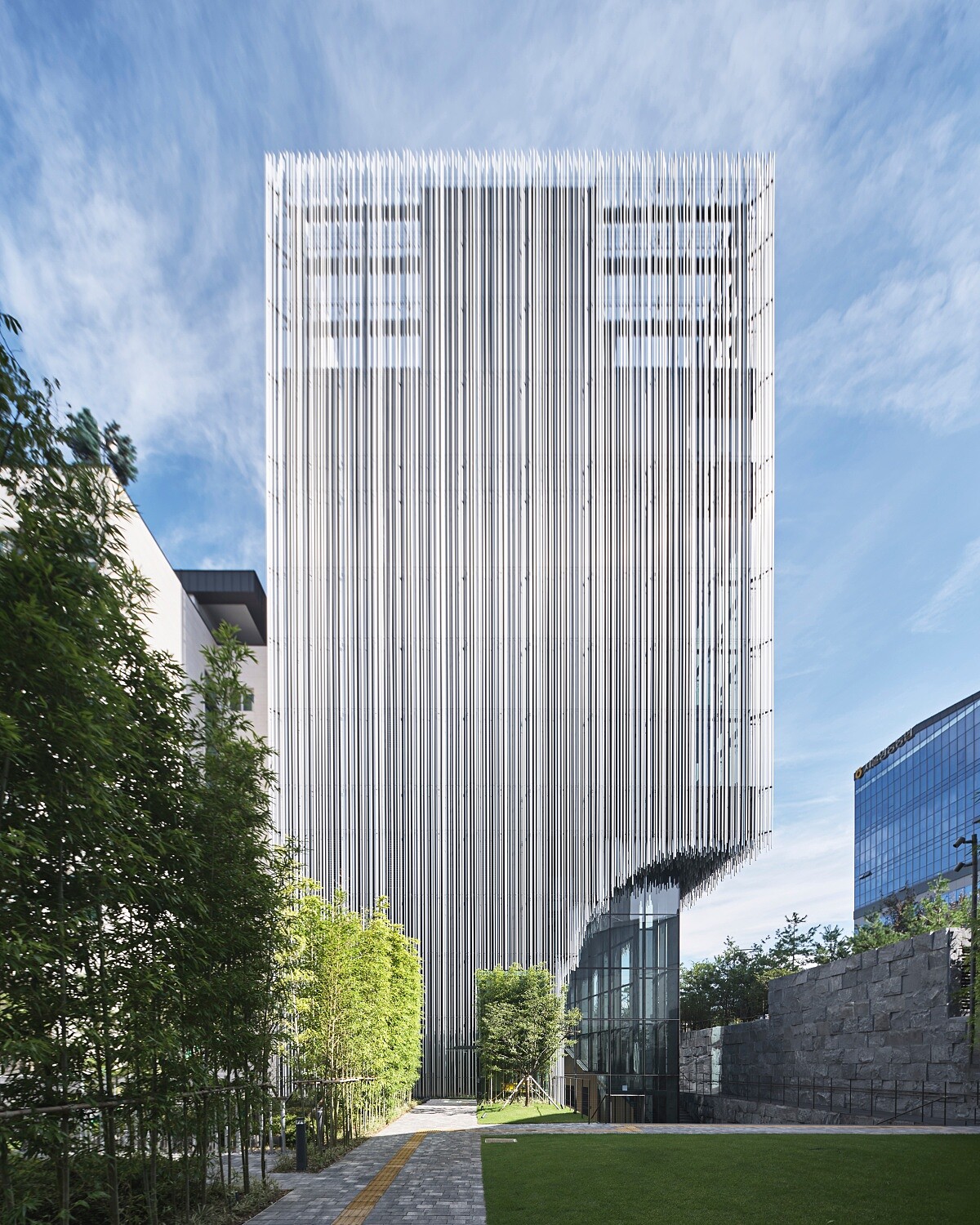 Audeum 的建築立面。&copy; Audeum Audio Museum, All Rights Reserved. Photo by Namsun Lee