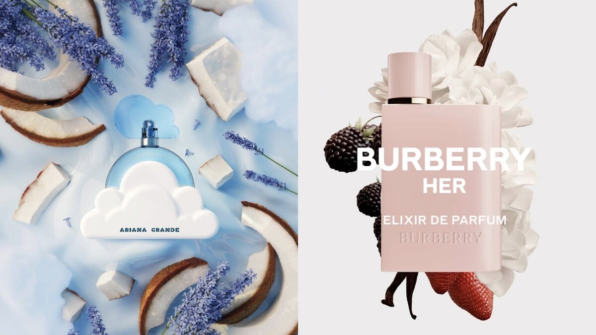 Ariana Grande Cloud ＋Burberry Her Elixir 花與她果漾濃香精 