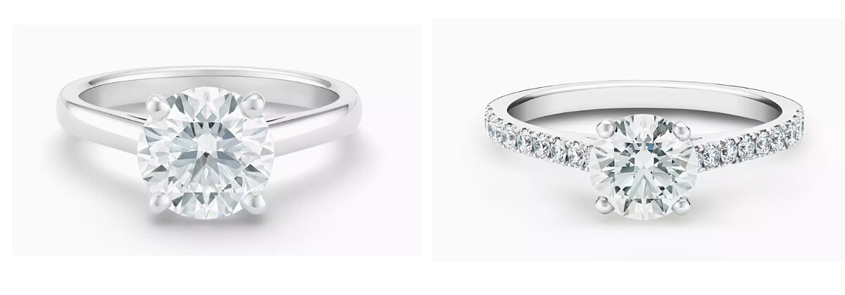 DB Classic系列鑽戒。