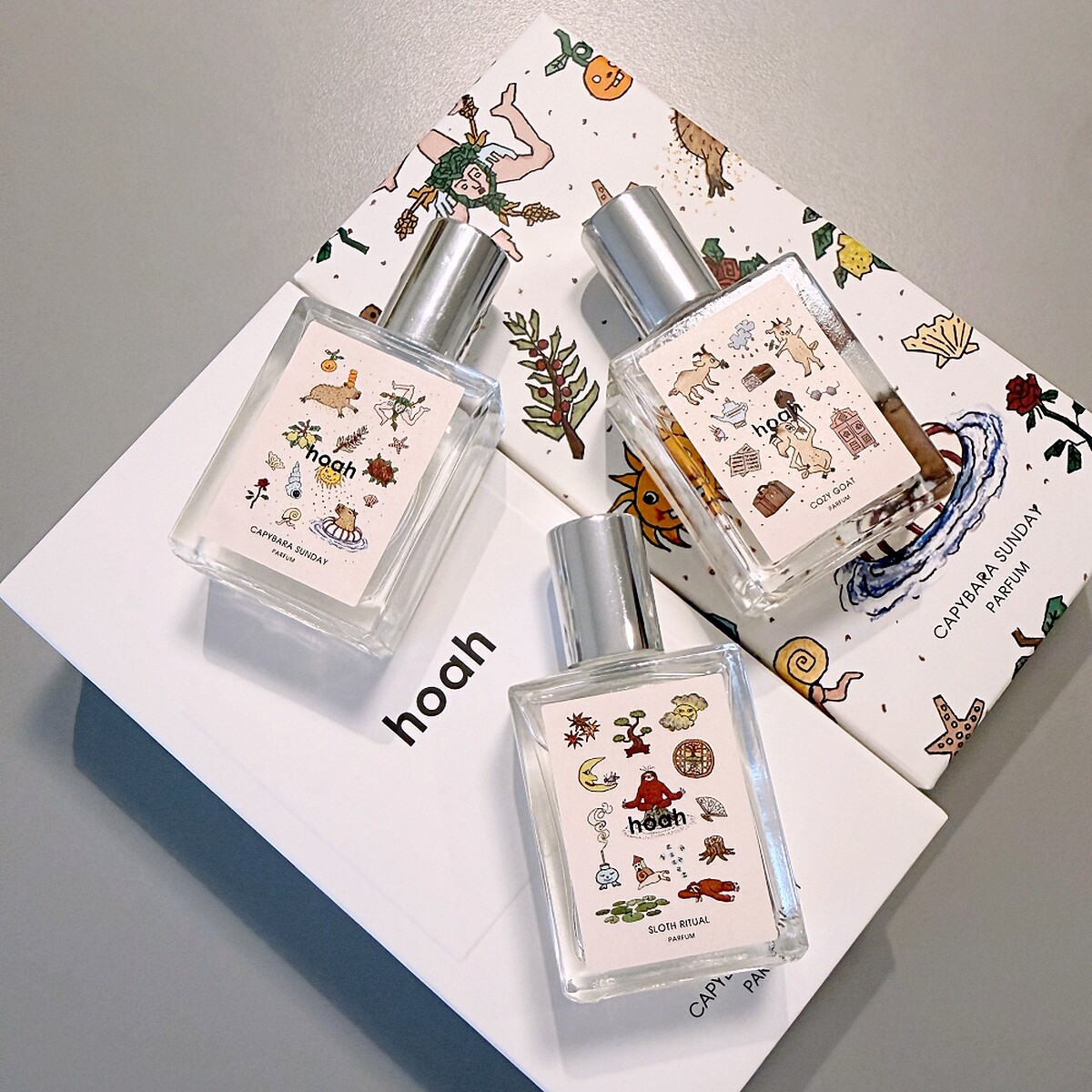 hoah滾珠香水系列。