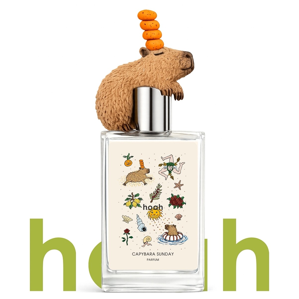 hoah滾珠香水系列-CAPYBARA SUNDAY雪松與玫瑰15ml，NT980