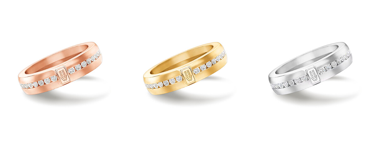 HW Logo系列婚戒