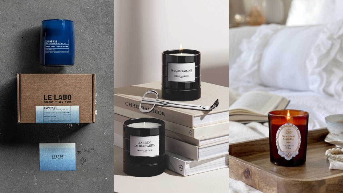 2026香氛蠟燭38款推薦！療癒香氣打造美好居家氛圍