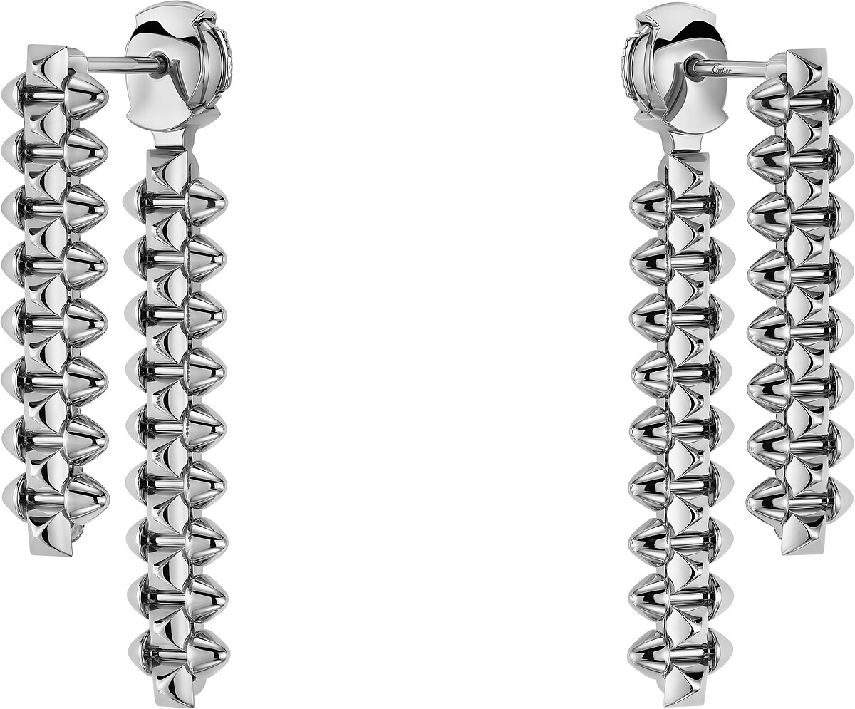 Clash de Cartier 多種配戴方式耳環 白K金。 建議售價NTD$235,000