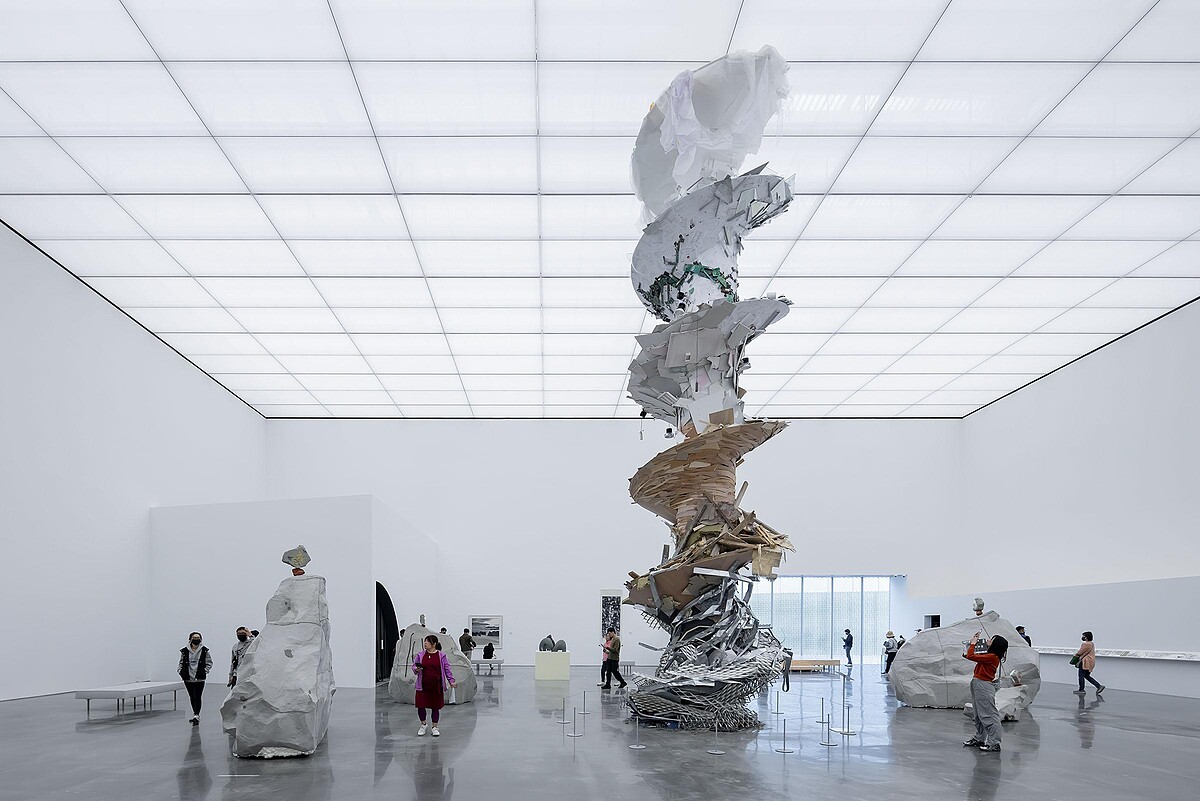 開館首展「萬物的邀約」展覽現場。攝影：Iwan Baan。圖片來源：臺中市立美術館提供