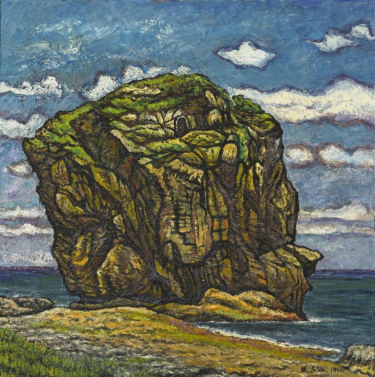 林勝雄〈船帆石〉