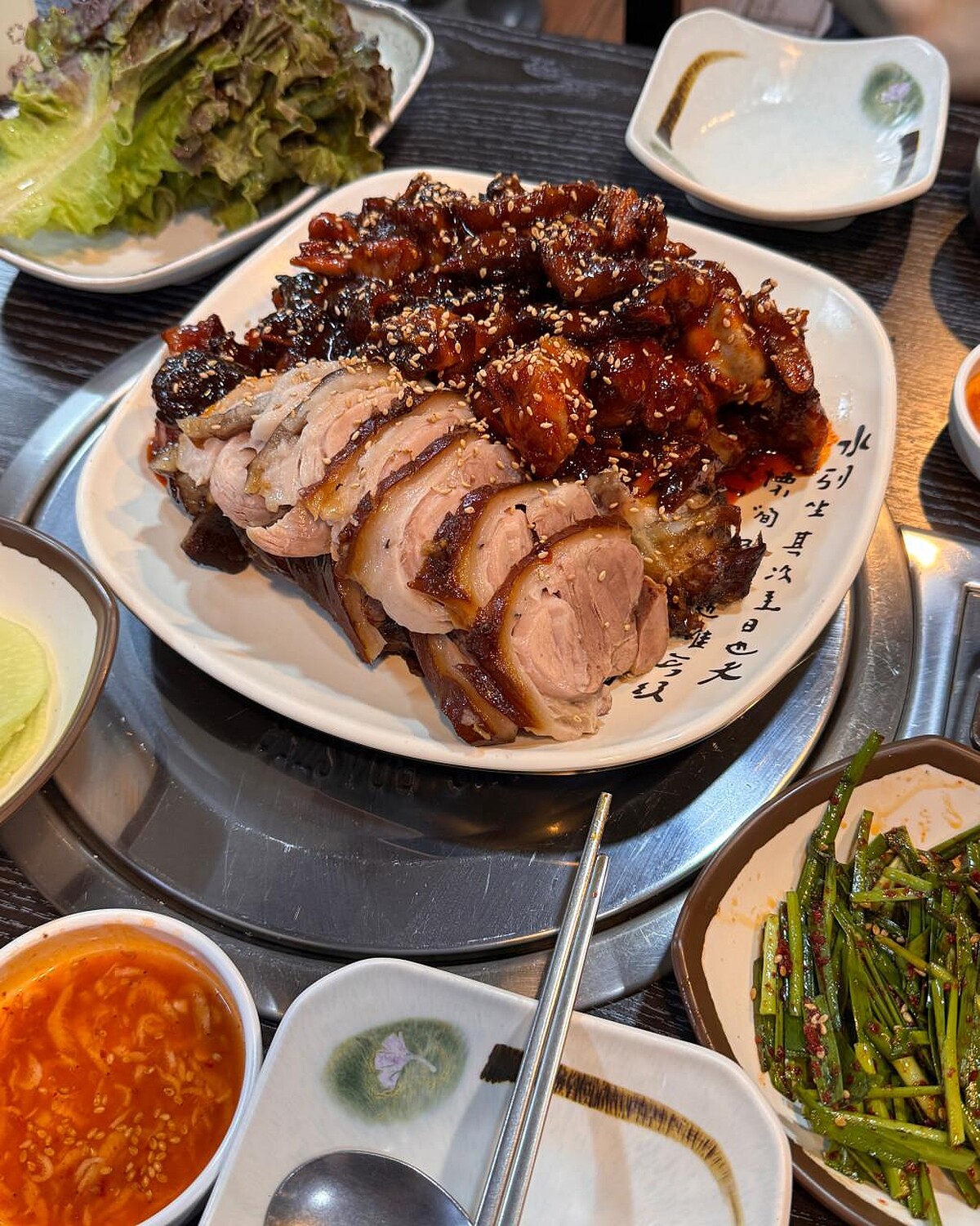 中式料理大廚呂敬來的人生豬腳「長壽豬腳」(Photo/翻攝自Naver Map)。