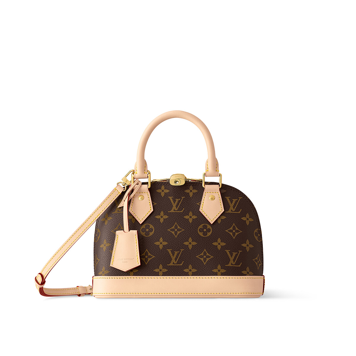 Louis Vuitton Packshot Alma Monogram。