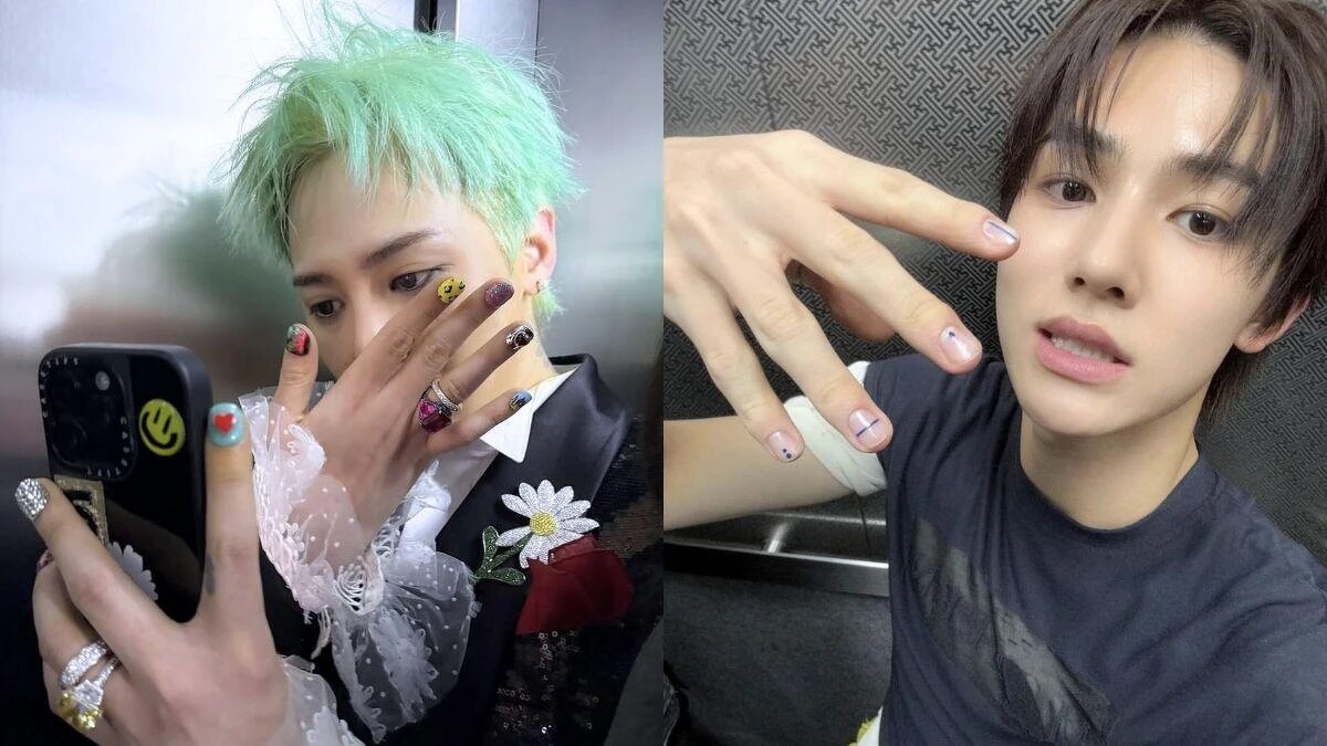 GD、Stray Kids鉉辰韓星同款美甲