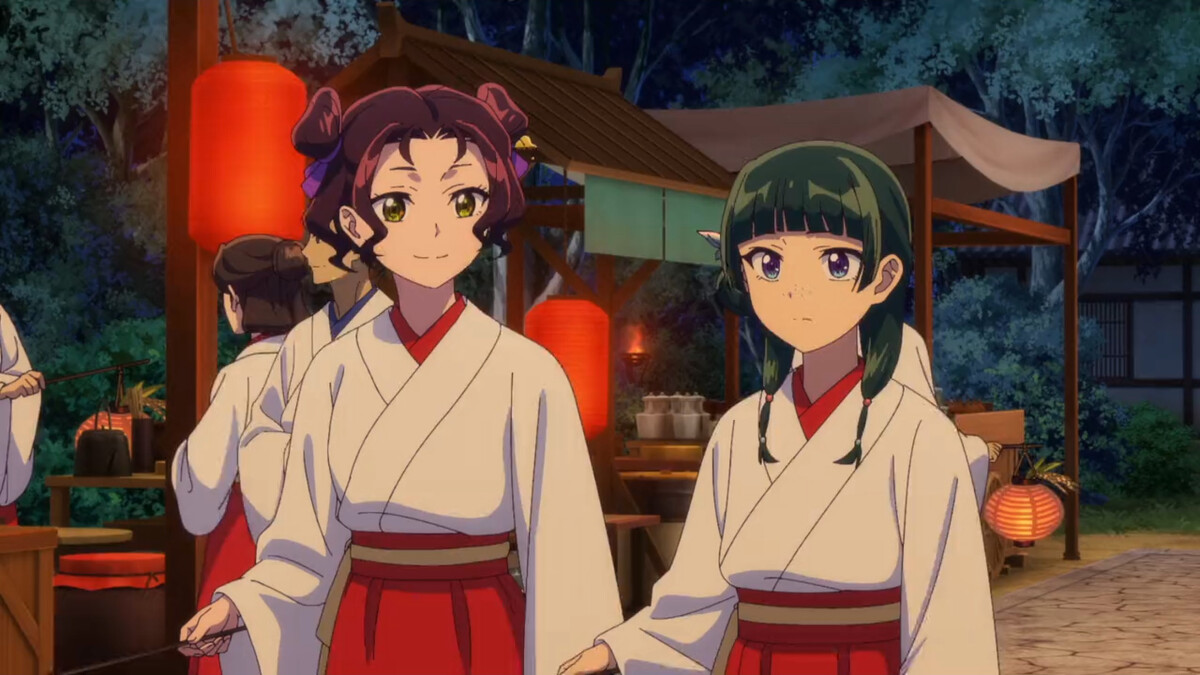 子翠與貓貓逛狐狸祭典。